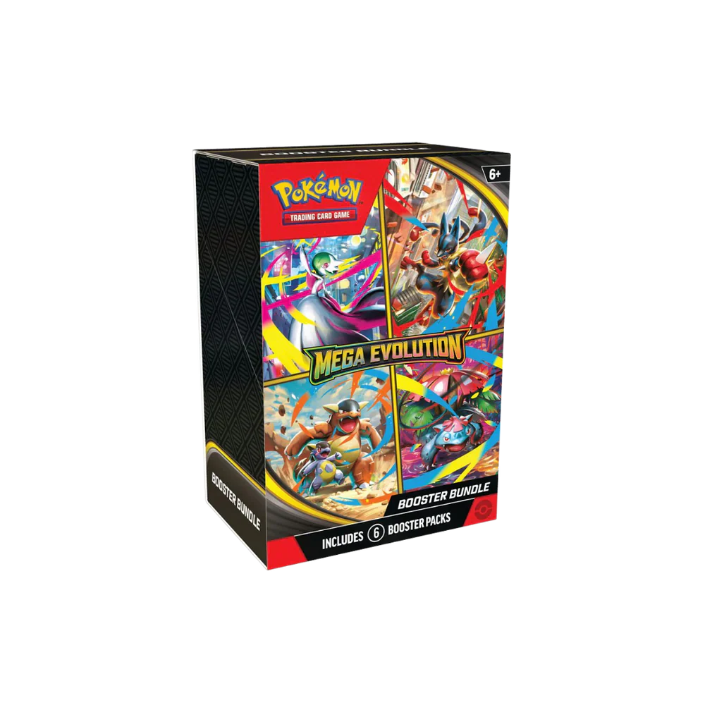 2025 Pokémon Mega Evolution Phantasmal Flames Booster Bundle