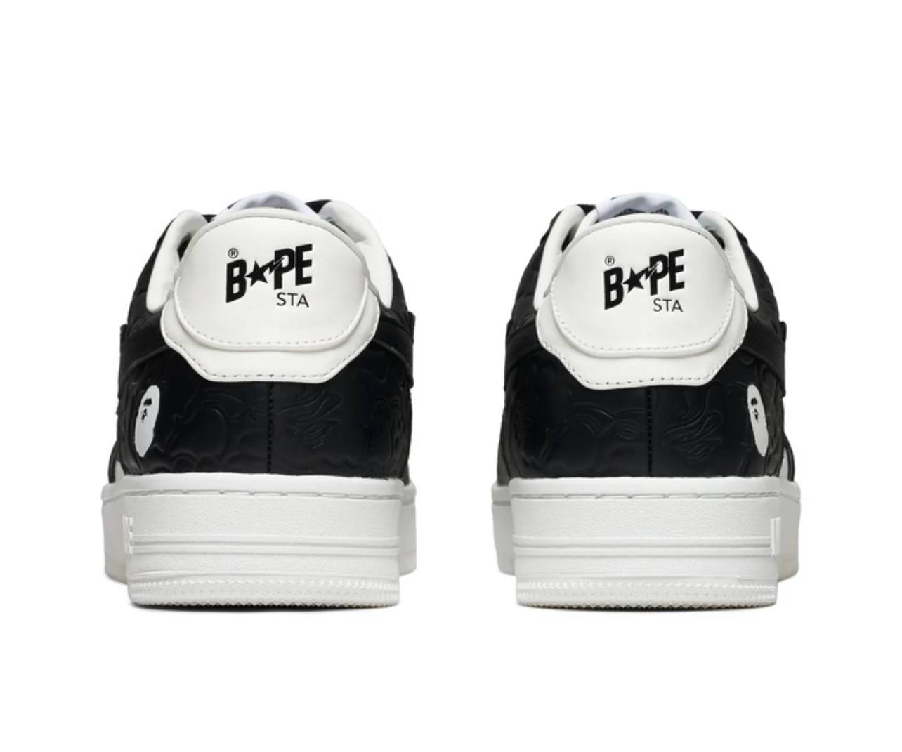 A Bathing Ape Bape Sta #4 Line Camo White Black - Image 3