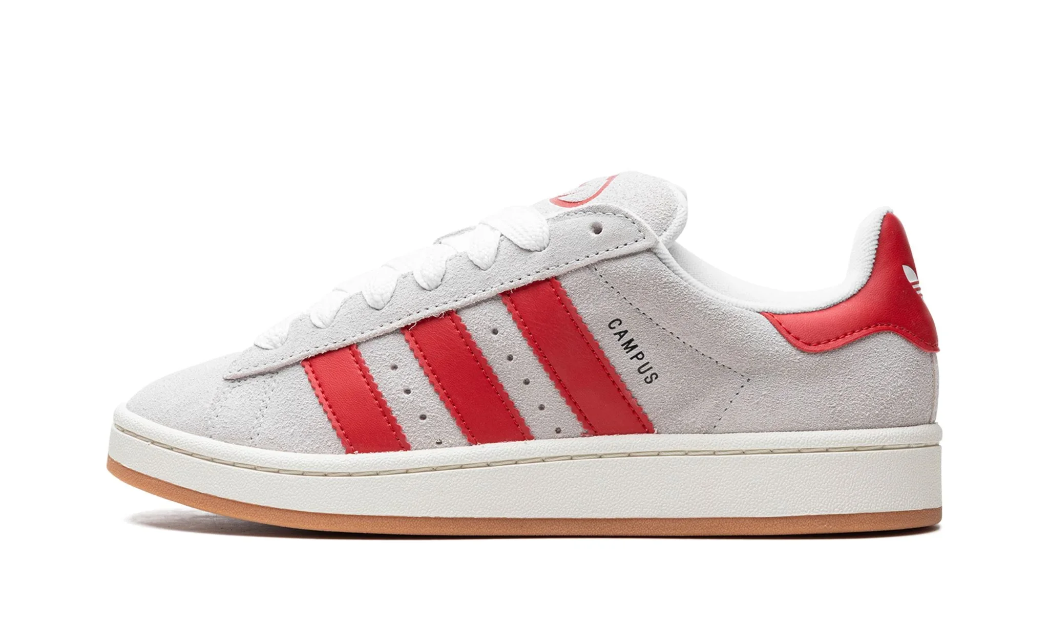 Adidas Campus 00s Crystal White Better Scarlet (Women's)