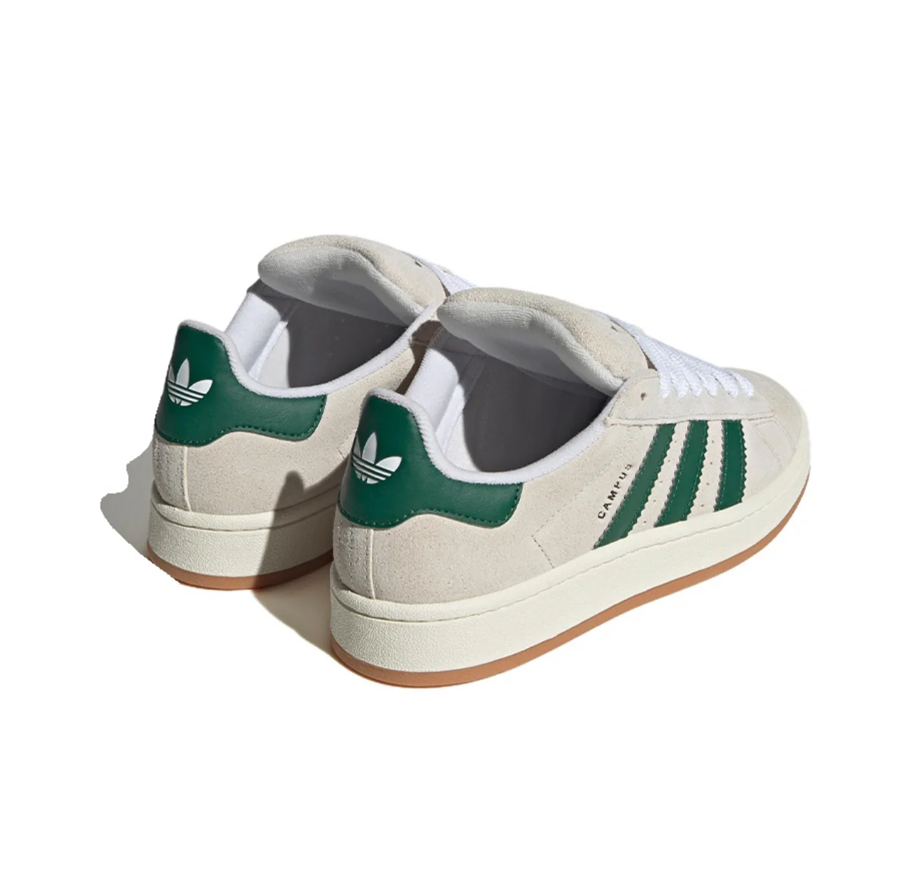 Adidas Campus 00s Crystal White Dark Green (Women's) - Image 2
