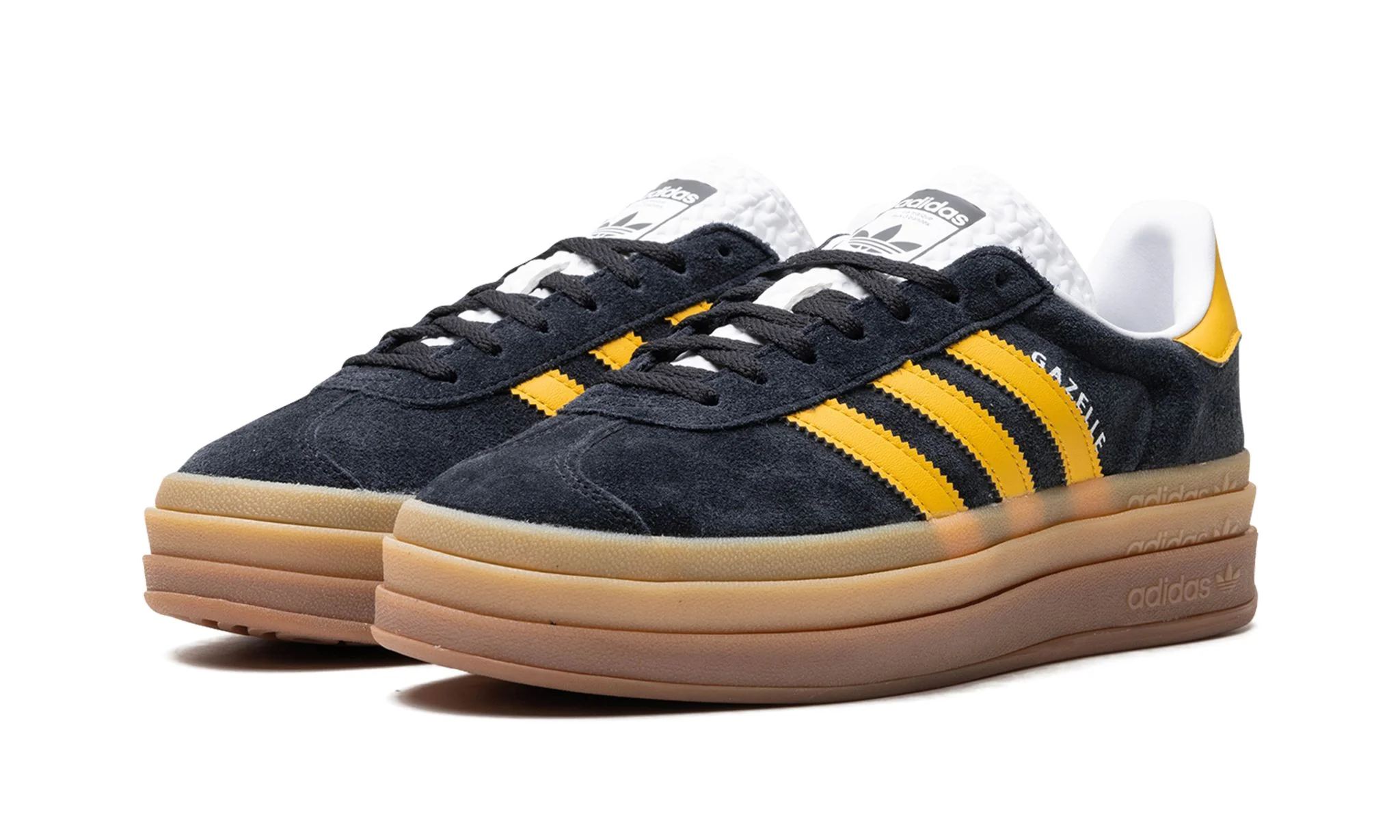 Adidas Gazelle Bold Black Bold Gold (Women's) - Image 2
