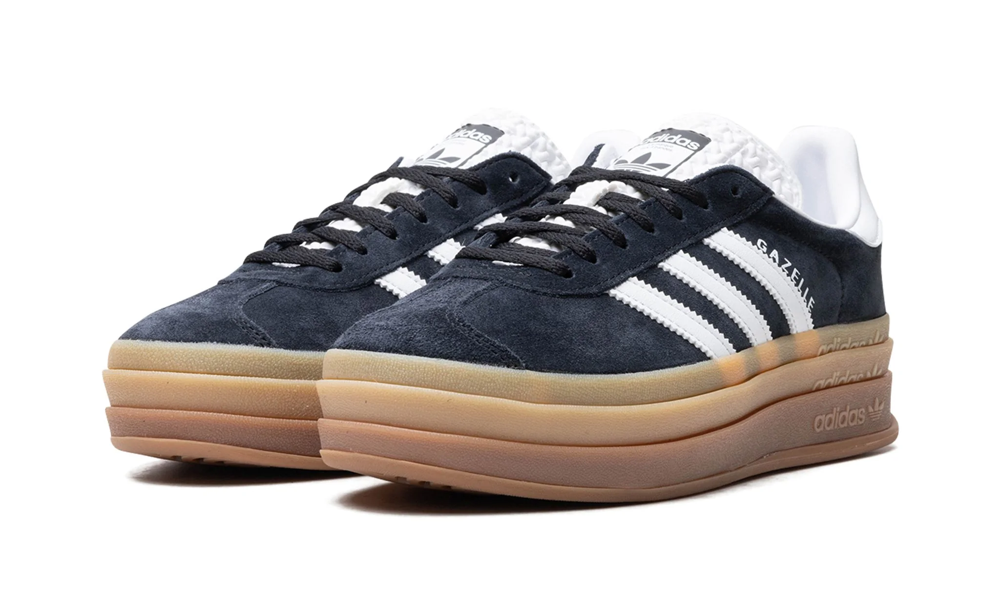 Adidas Gazelle Bold Core Black Cloud White - Image 2