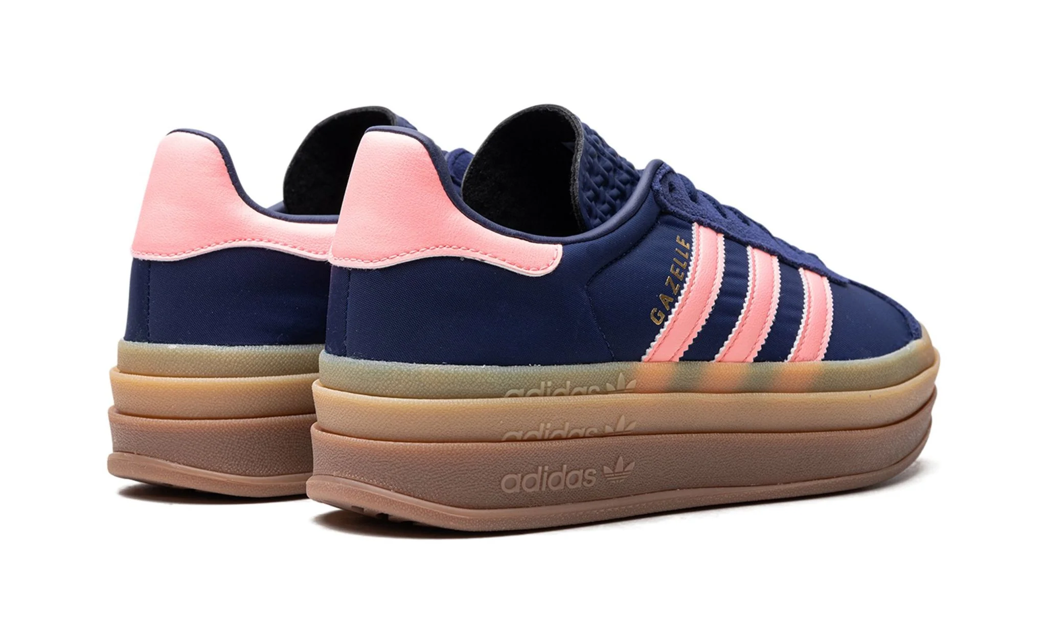 Adidas Gazelle Bold Dark Blue Pink Spark (Women's) - Image 2