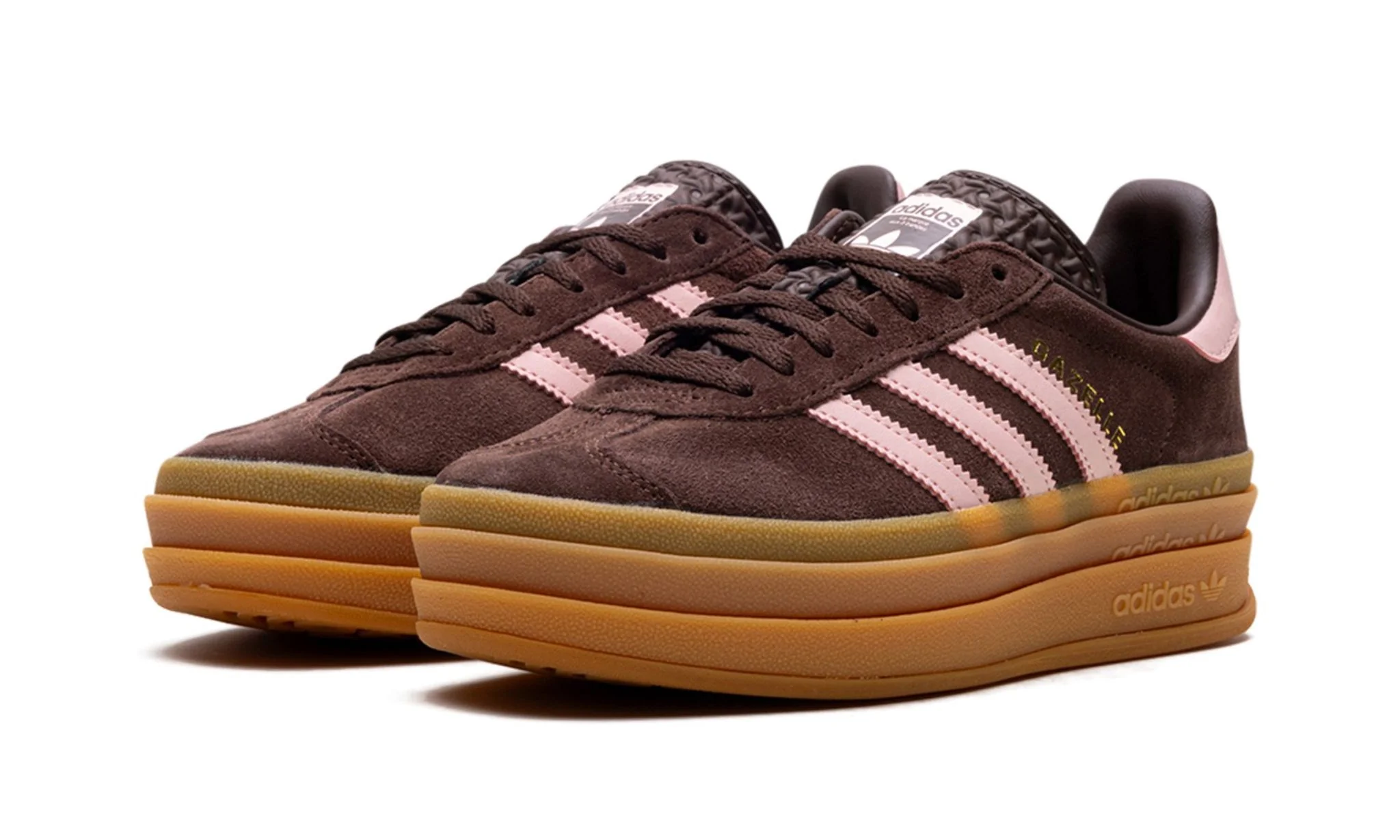 Adidas Gazelle Bold Icey Pink Auburn (Women's) - Image 2