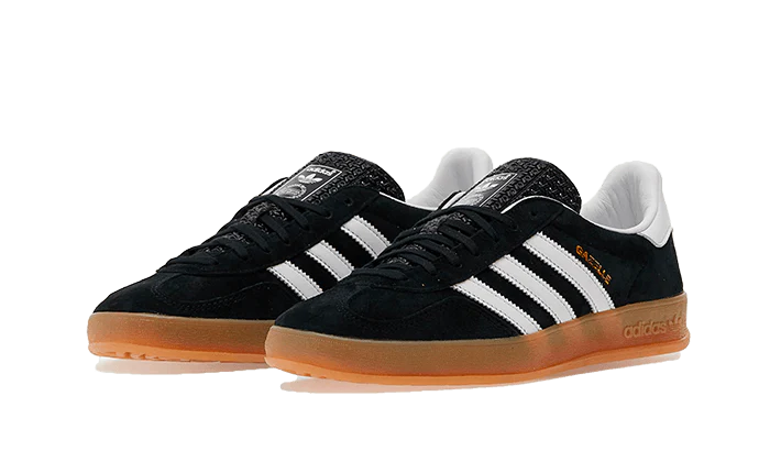 Adidas Gazelle Indoor Black White Gum - Image 2