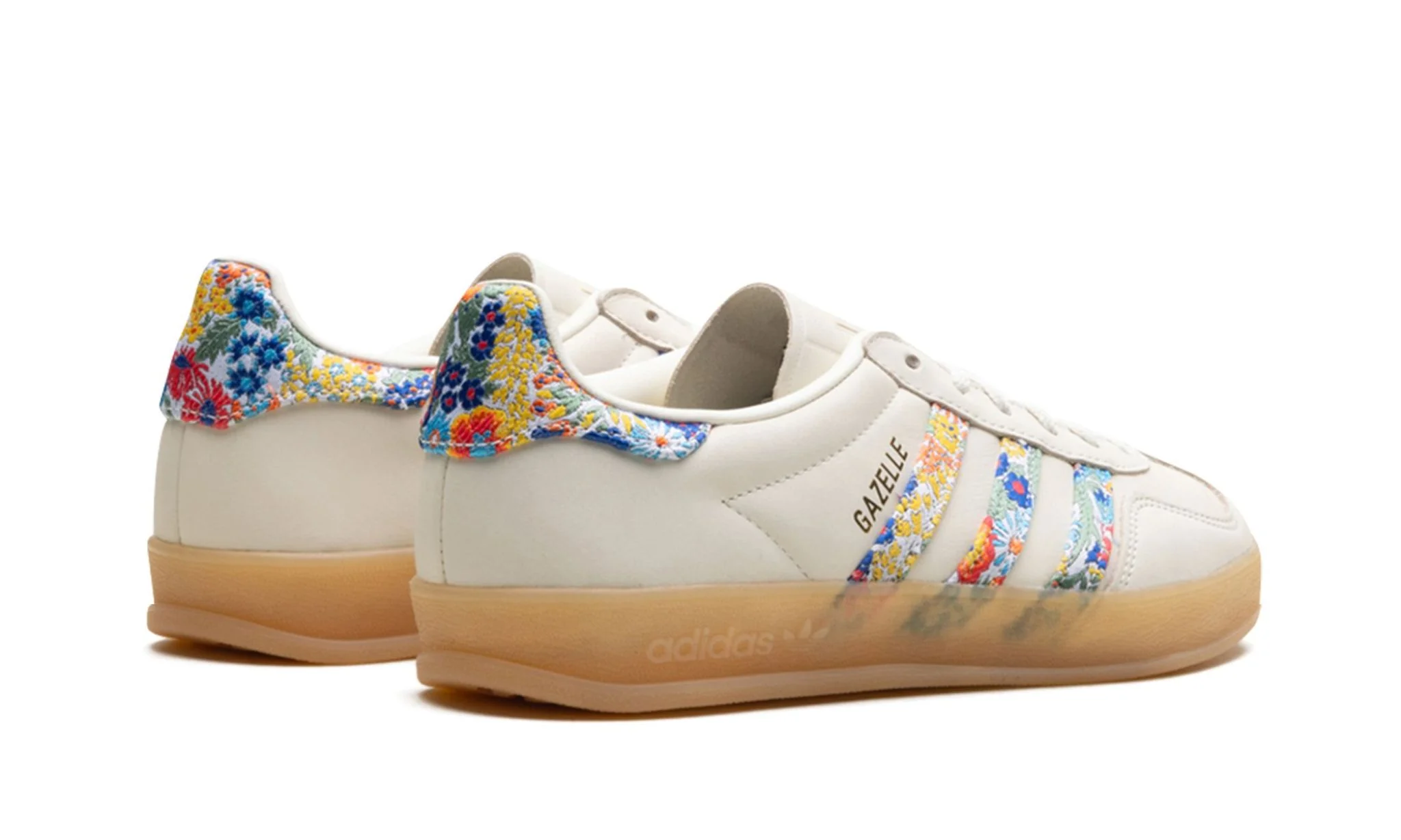Adidas Gazelle Indoor Liberty London Floral Embroidery Stripes (Women's) - Image 3