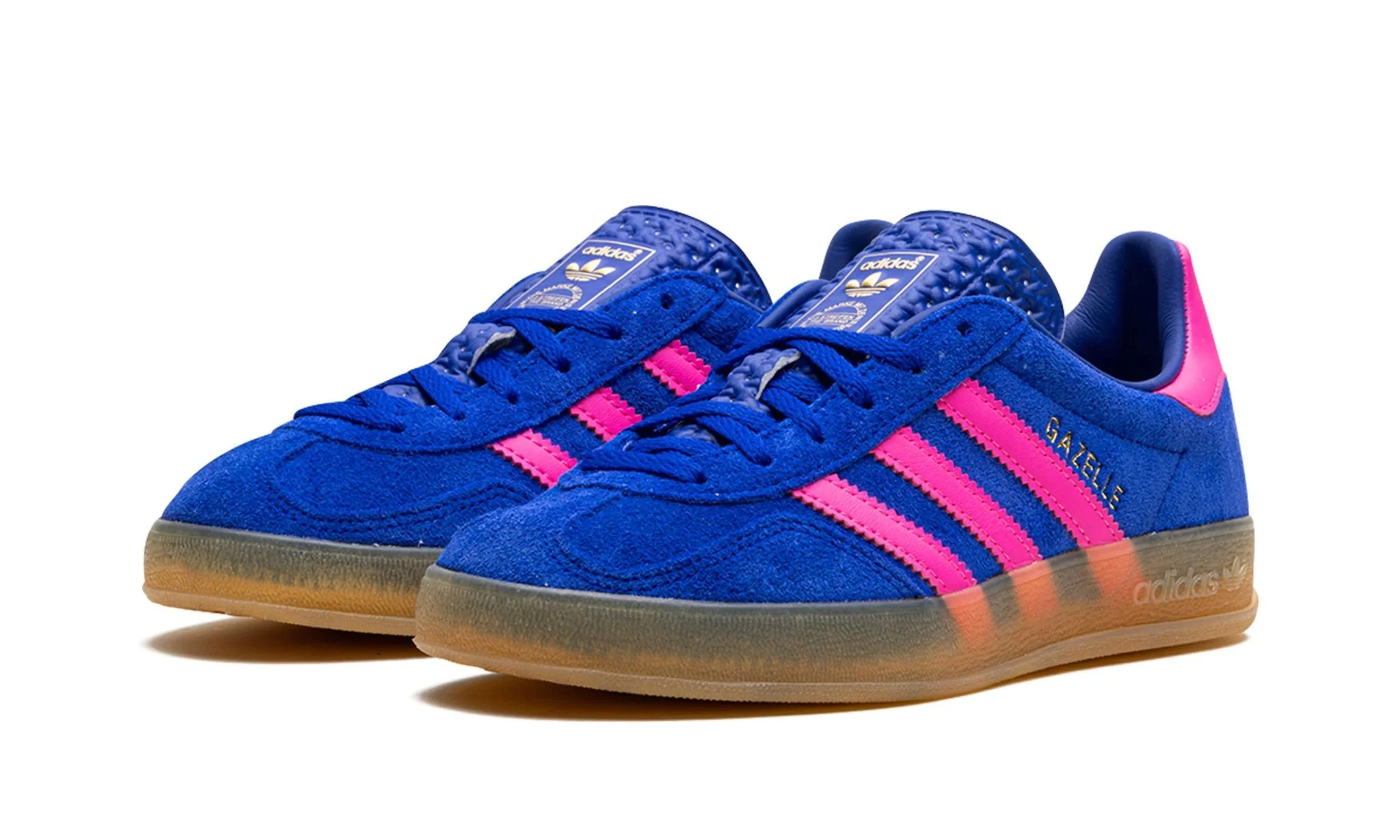 Adidas Gazelle Indoor Lucid Blue Pink - Image 2
