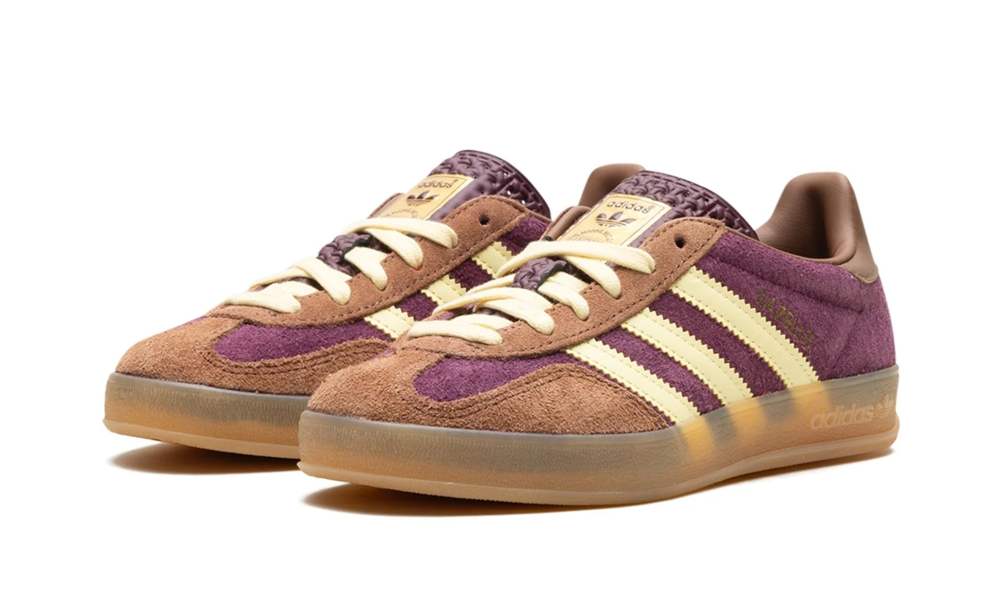 Adidas Gazelle Indoor Maroon Almost Yellow - Image 2