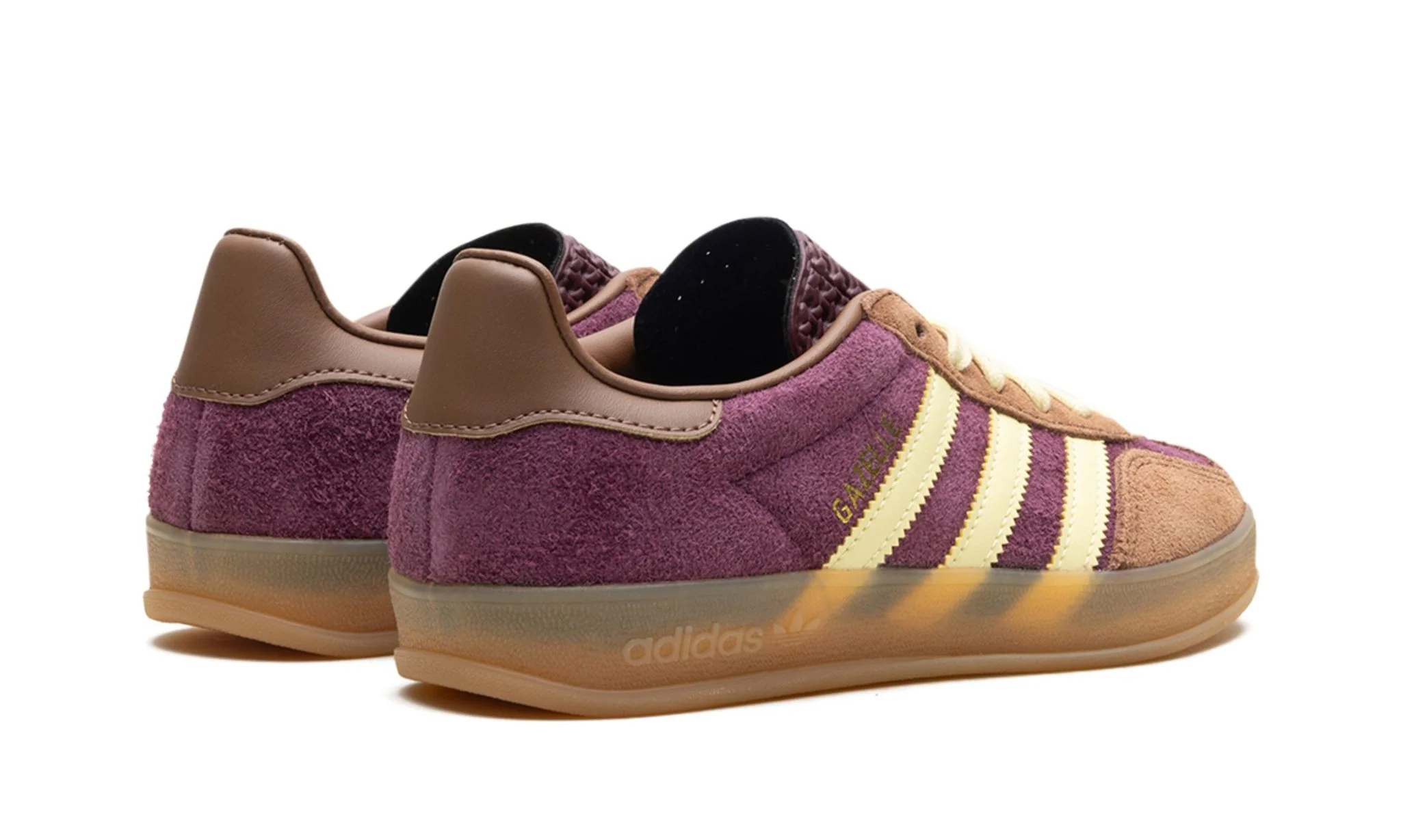 Adidas Gazelle Indoor Maroon Almost Yellow - Image 3