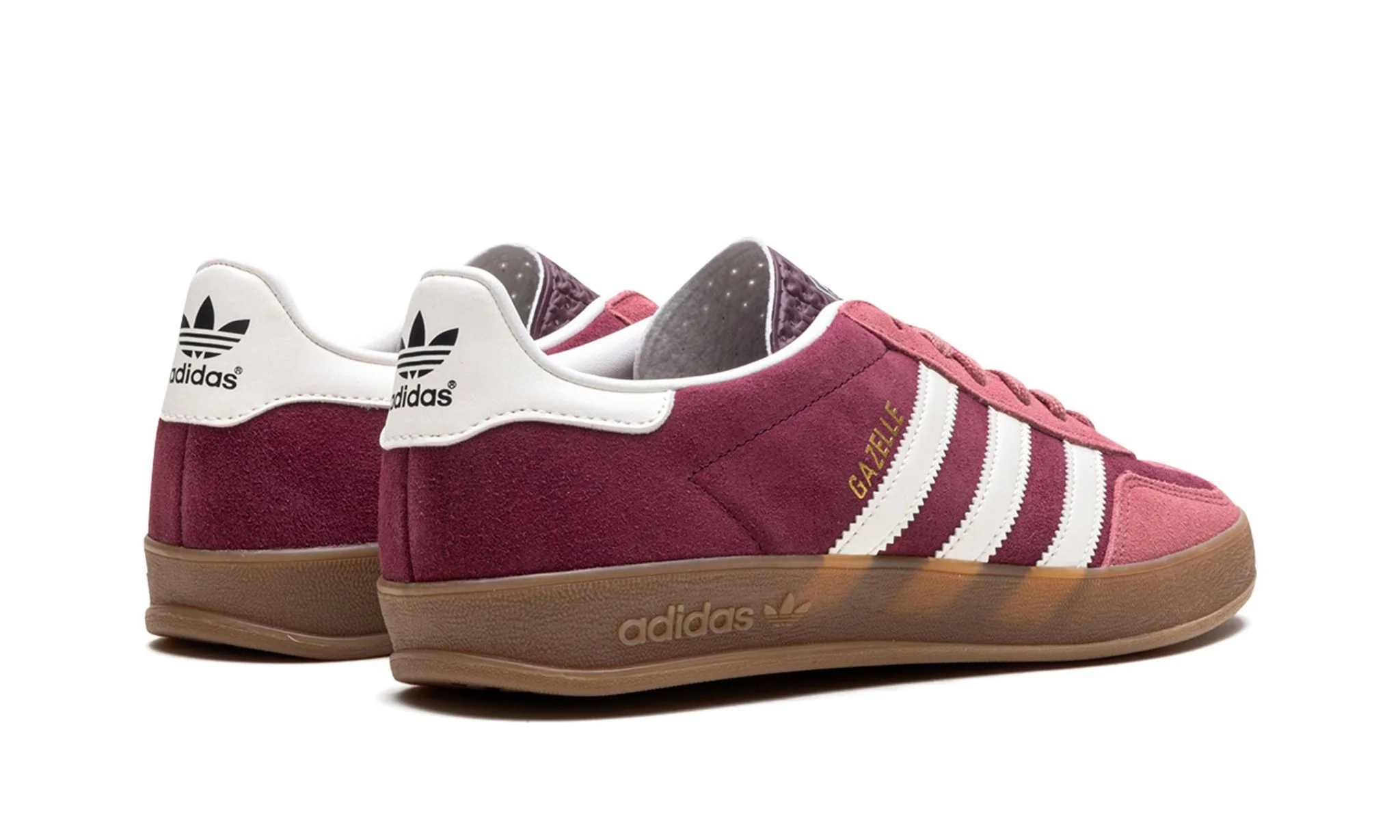 Adidas Gazelle Indoor Maroon Preloved Crimson - Image 3