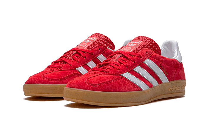 Adidas Gazelle Indoor Scarlet Cloud White - Image 2