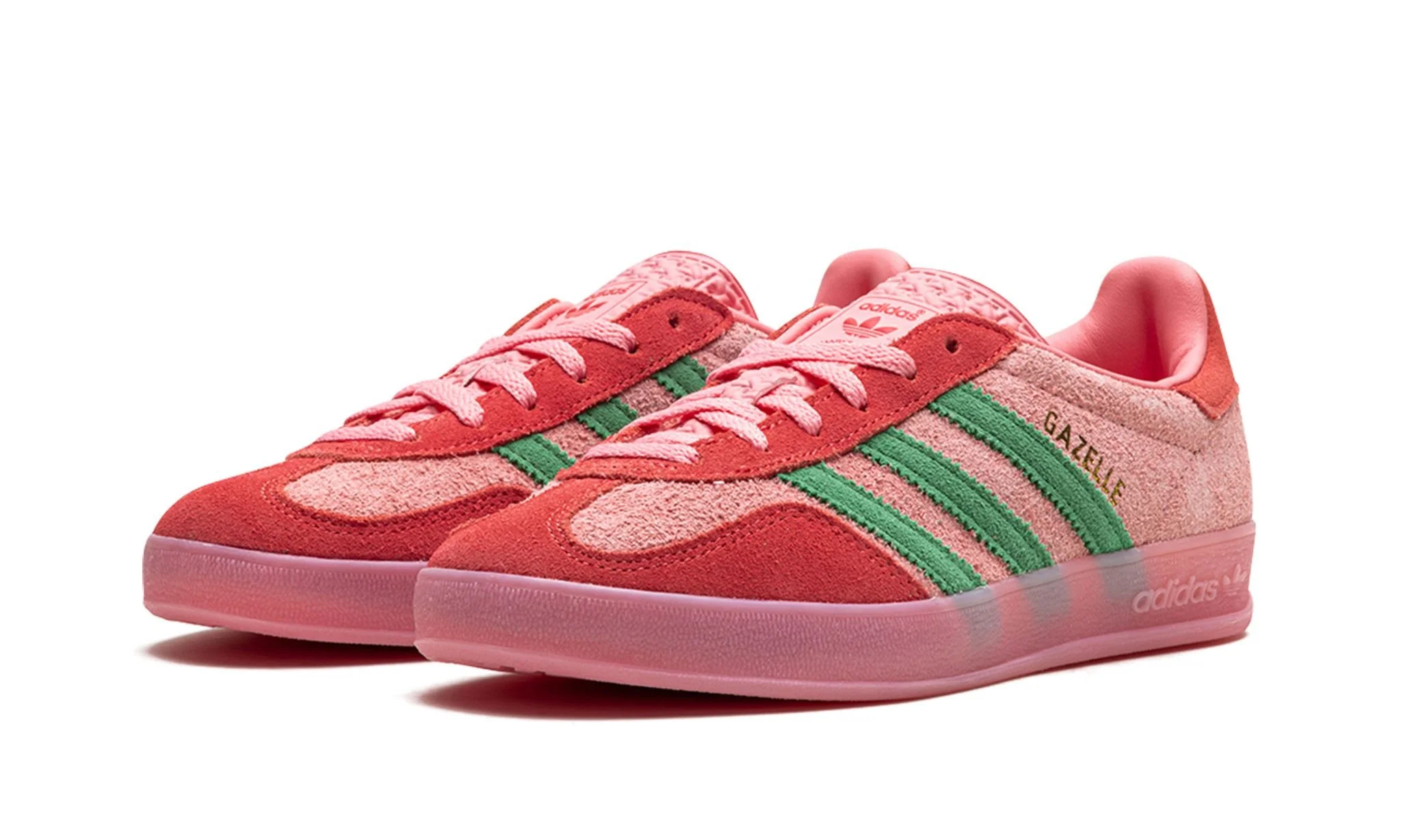 Adidas Gazelle Indoor Semi Pink Spark Preloved Scarlet - Image 2