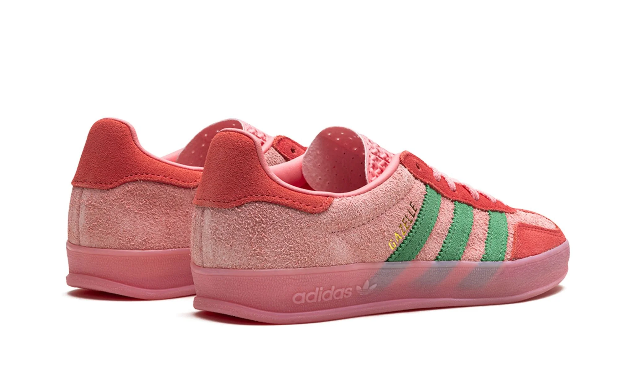 Adidas Gazelle Indoor Semi Pink Spark Preloved Scarlet - Image 3