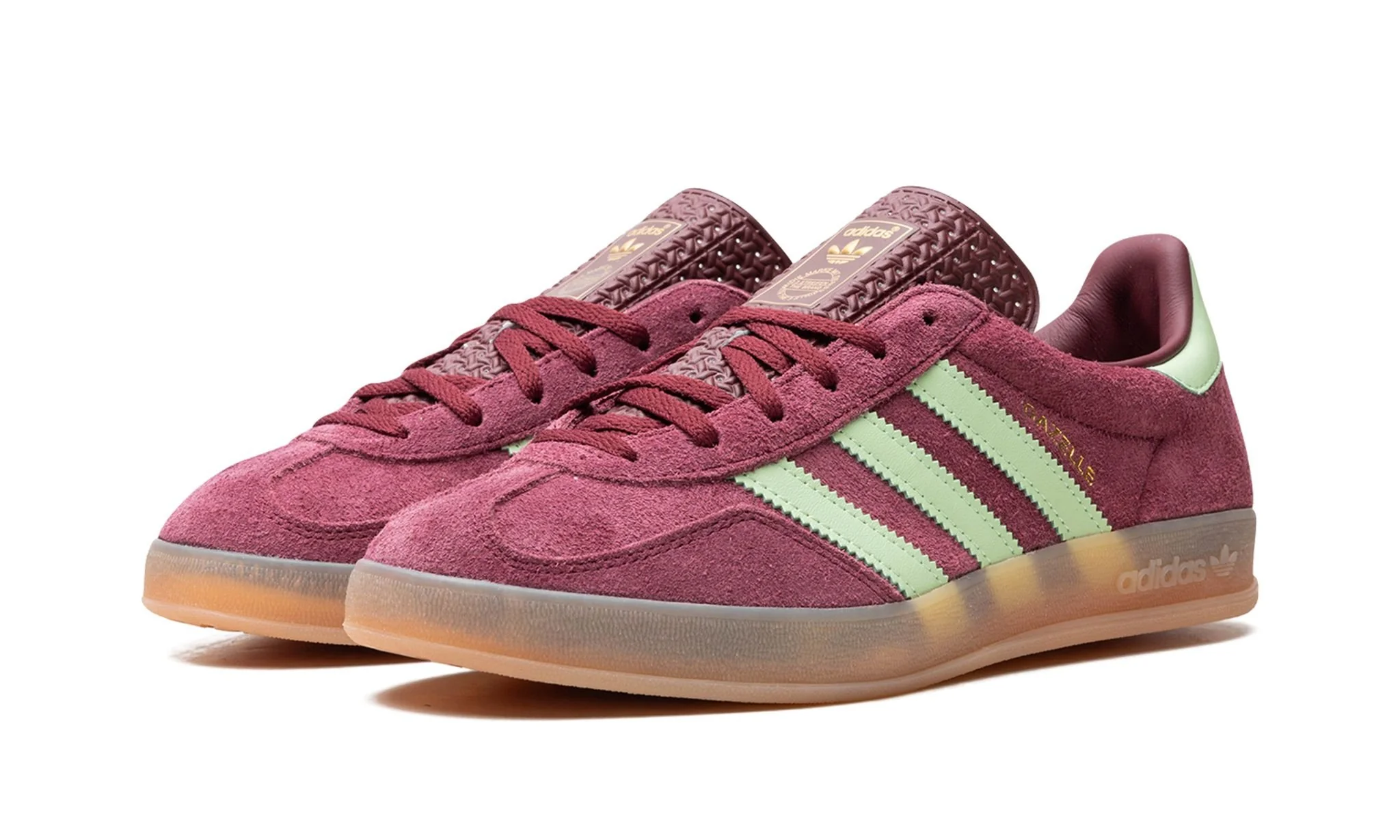 Adidas Gazelle Indoor Shadow Red Semi Green - Image 2