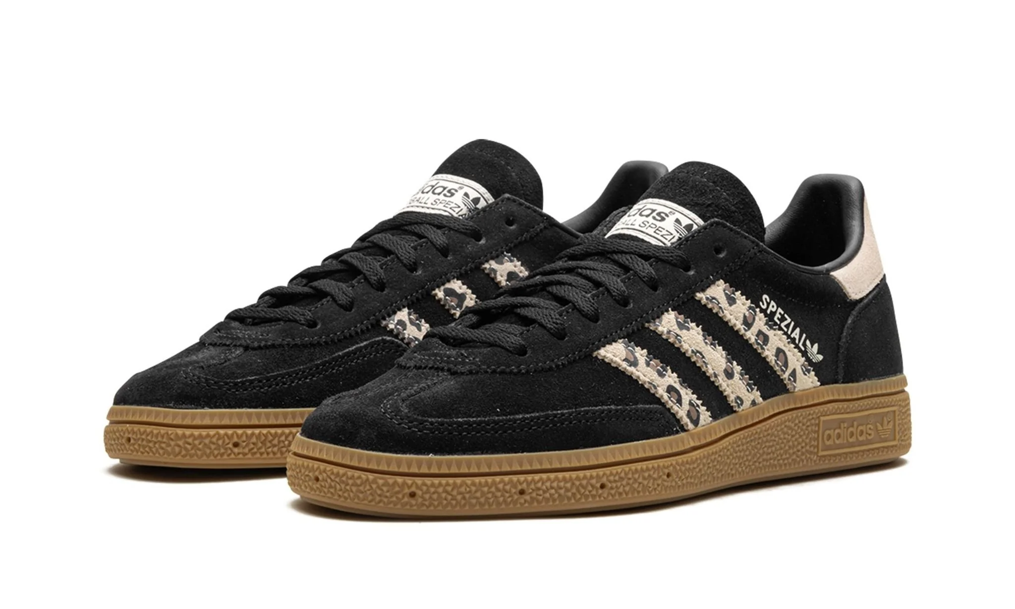 Adidas Handball Spezial Black Wonder Leopard (Women's) - Image 2