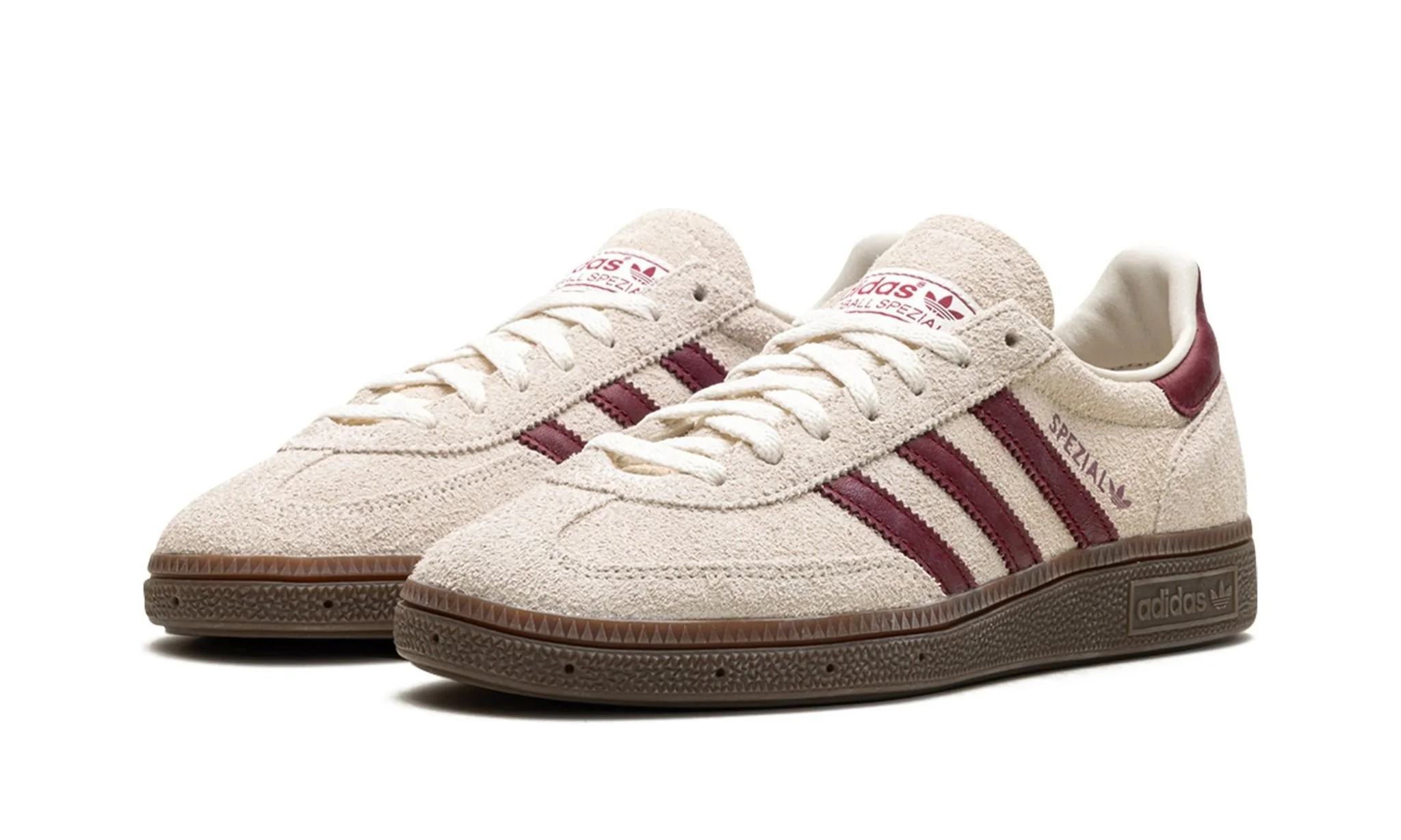Adidas Handball Spezial Off White Collegiate Burgundy - Image 2