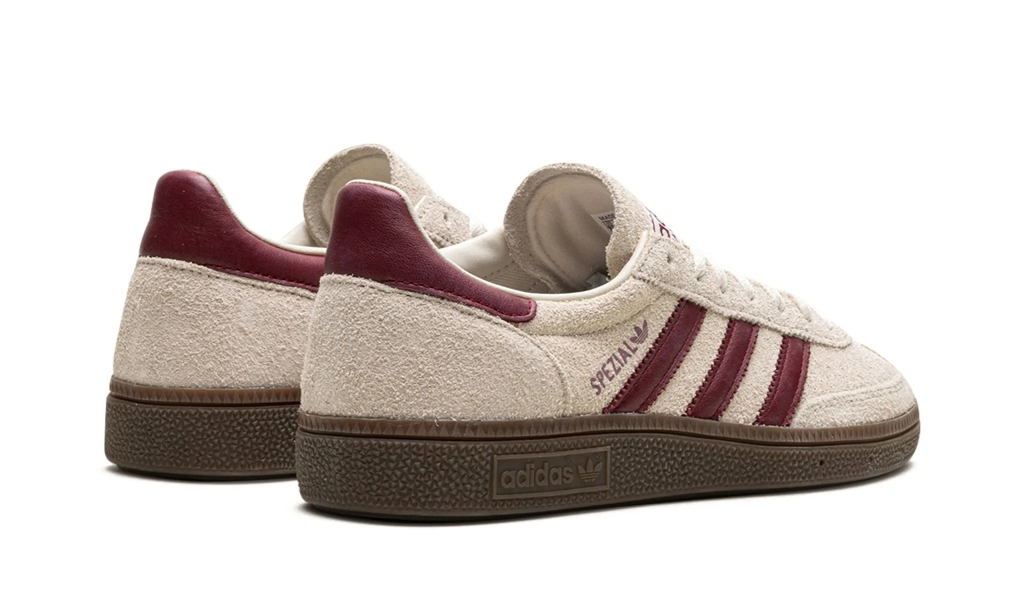 Adidas Handball Spezial Off White Collegiate Burgundy - Image 3