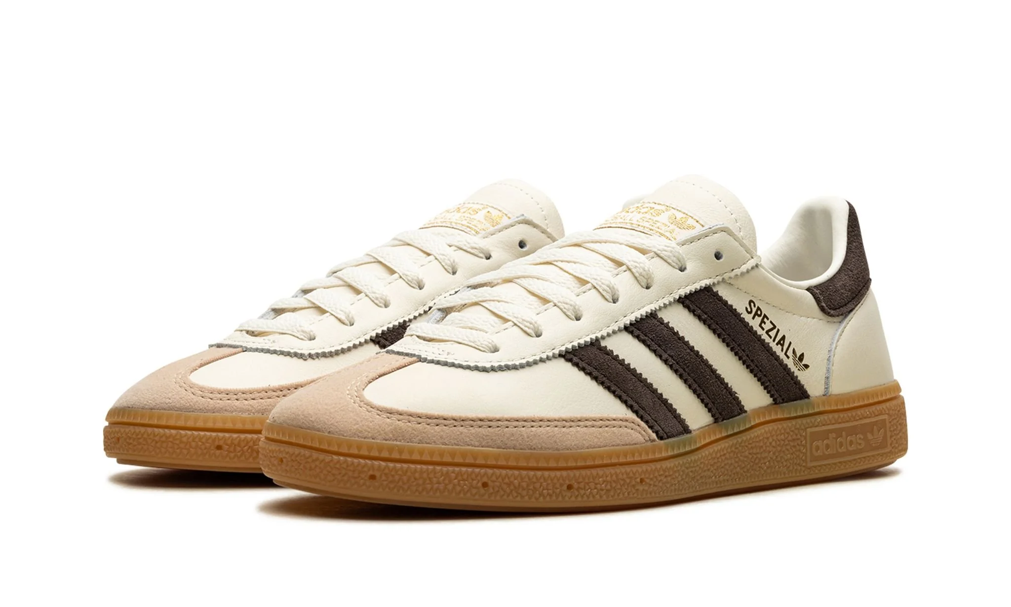 Adidas Handball Spezial Off-White Dark Brown - Image 2