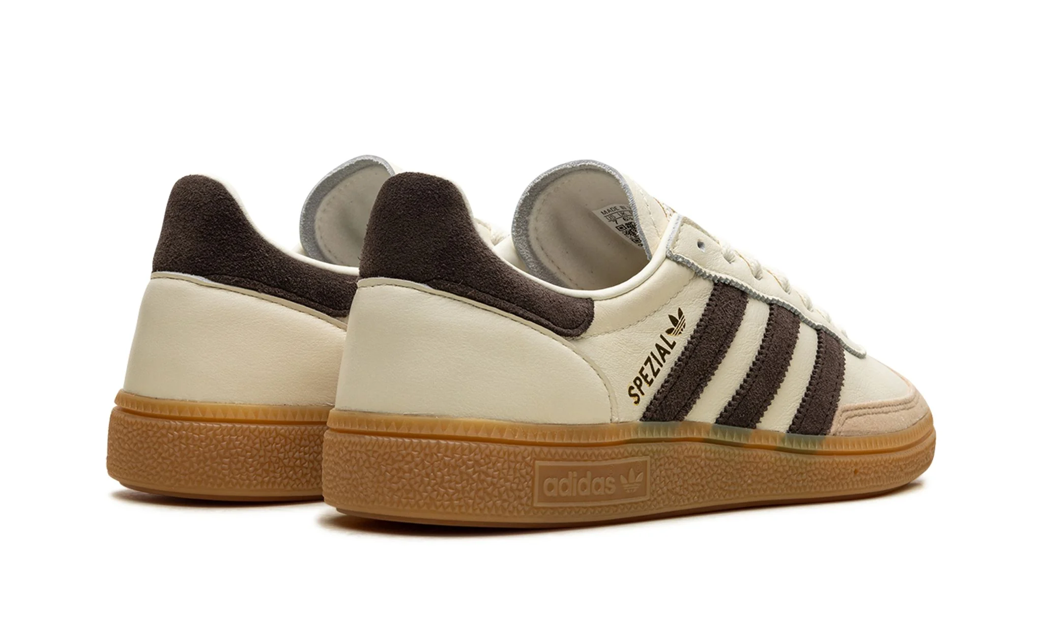 Adidas Handball Spezial Off-White Dark Brown - Image 3