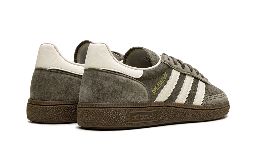 Adidas Handball Spezial Olive Strata Cream White - Image 3