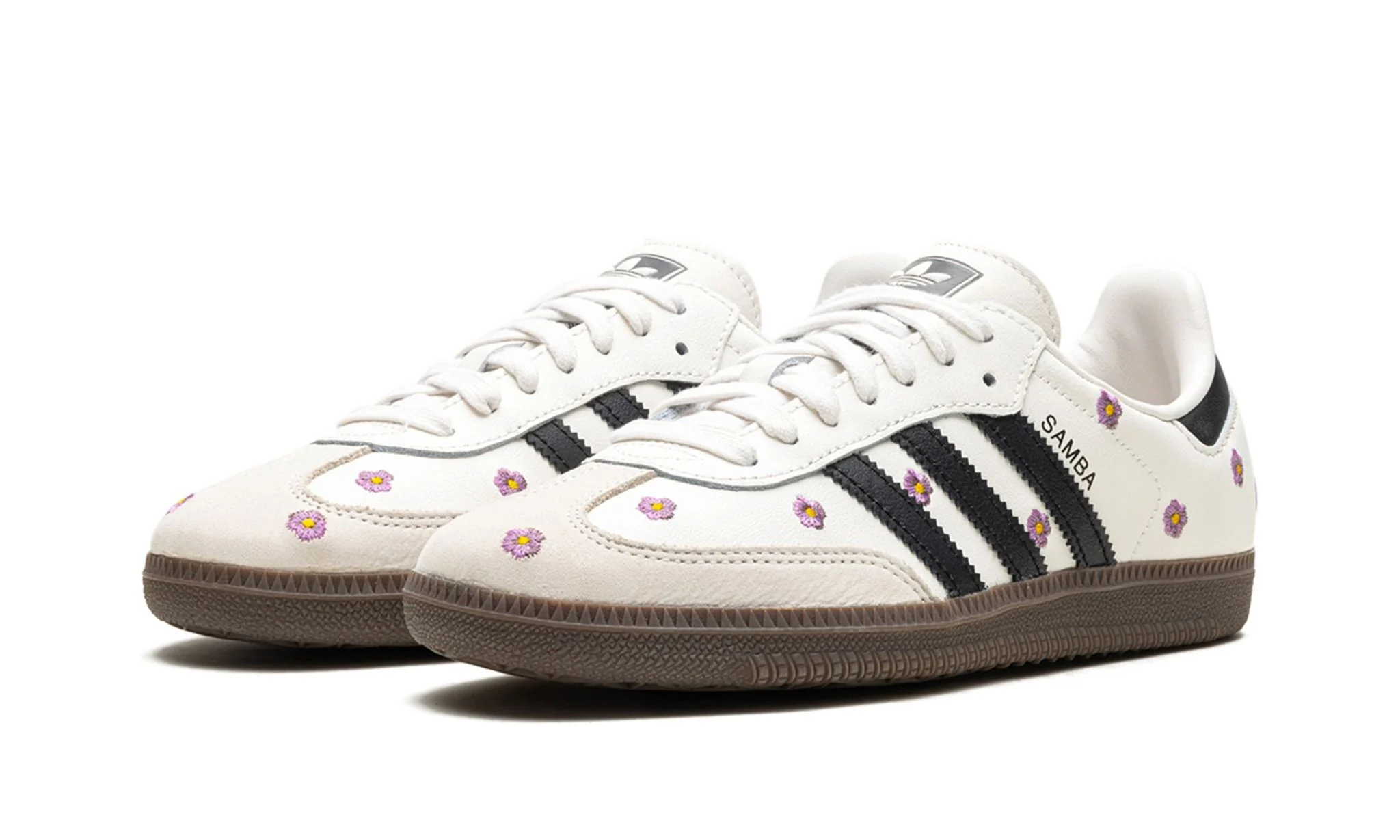 Adidas Samba Light Purple Floral (Women's) - Image 2