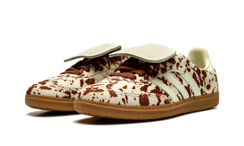 Adidas Samba LT Cow Print Brown White (Women's) - Image 2