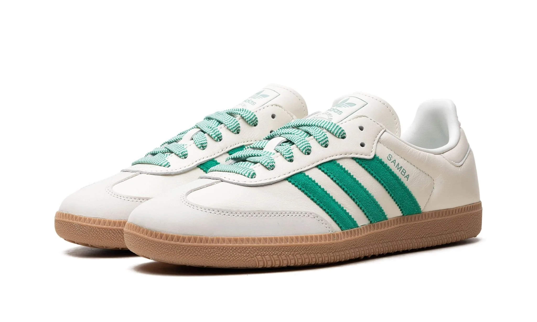 Adidas Samba Off White Court Green (Women's) - Image 2