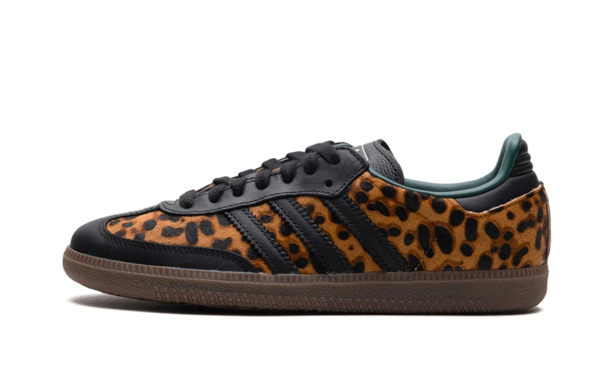 Adidas Samba OG Black Green Leopard