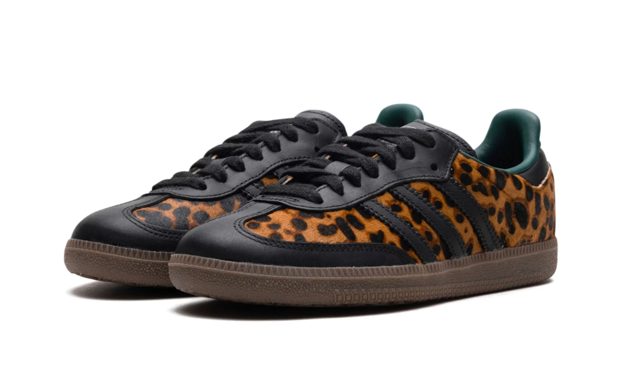 Adidas Samba OG Black Green Leopard - Image 2
