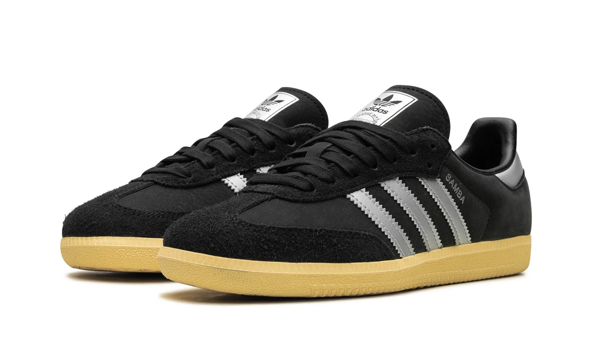 Adidas Samba OG Black Matte Silver - Image 2