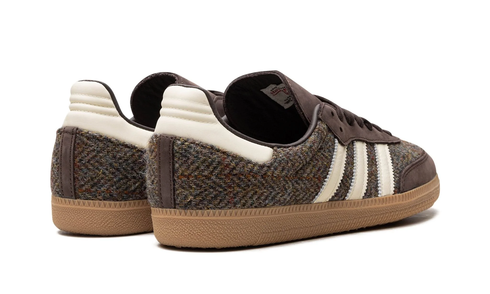 Adidas Samba OG Dark Brown Tweed - Image 3