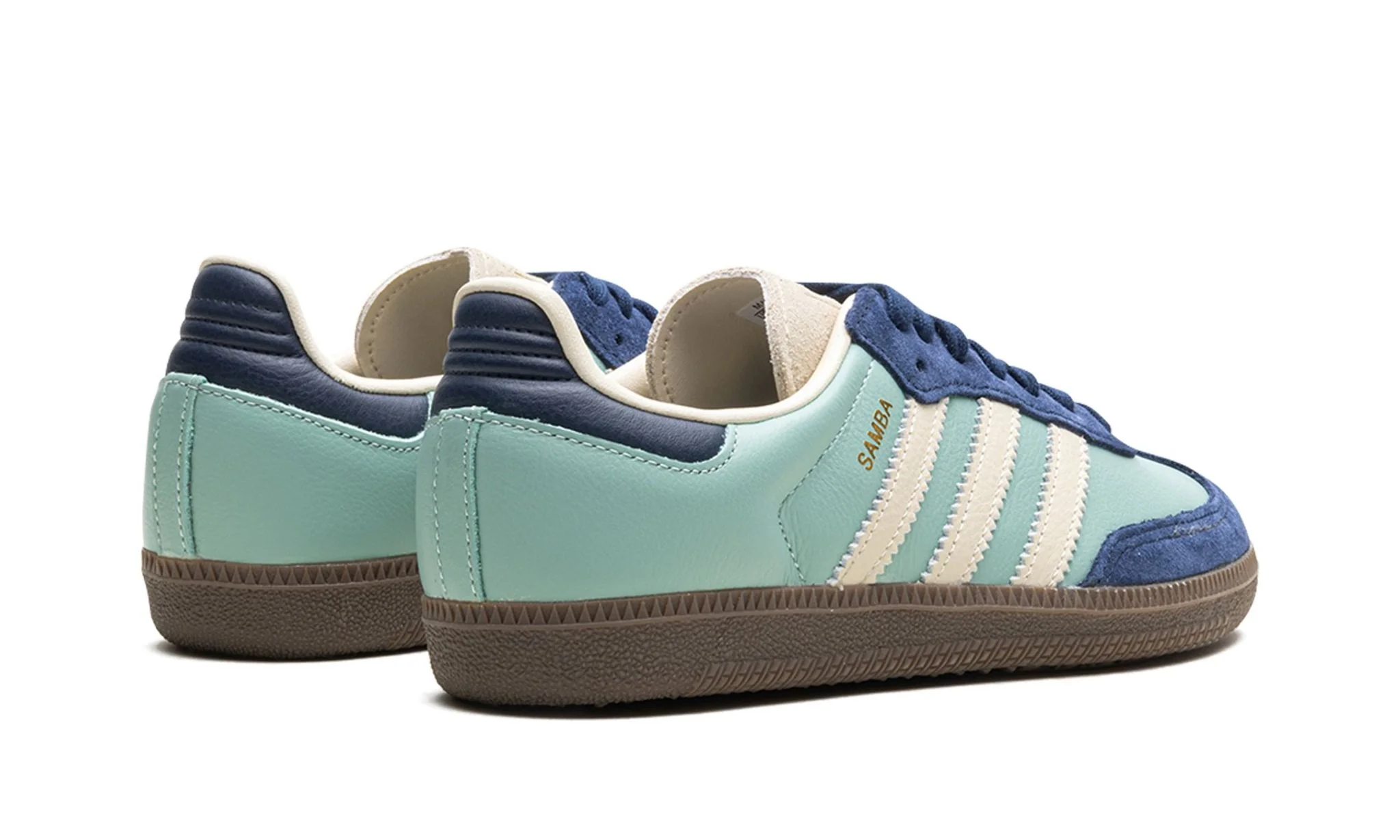 Adidas Samba OG Hazy Green Night Indigo - Image 3