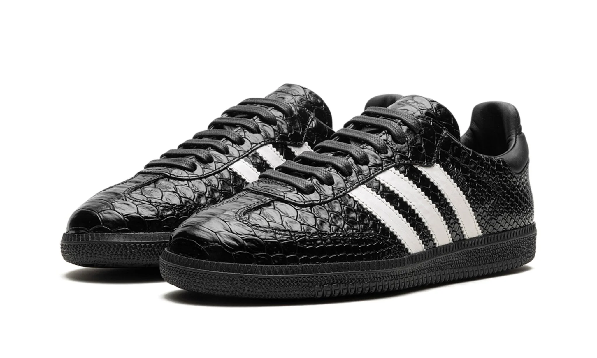 Adidas Samba OG Made in Italy Black Croc - Image 2