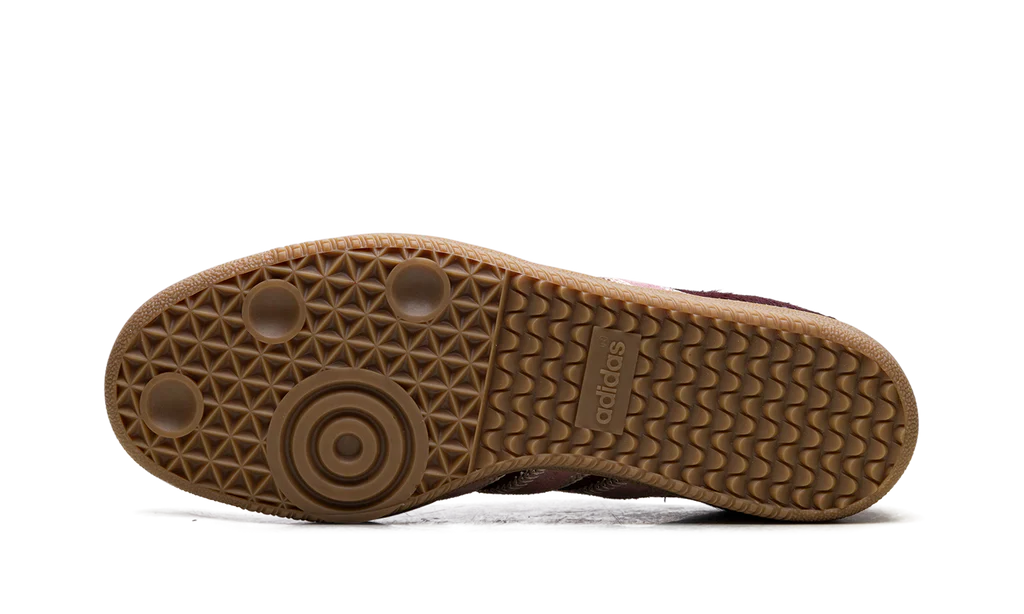 Adidas Samba OG Maroon Sand Strata Pony (Women's) - Image 4
