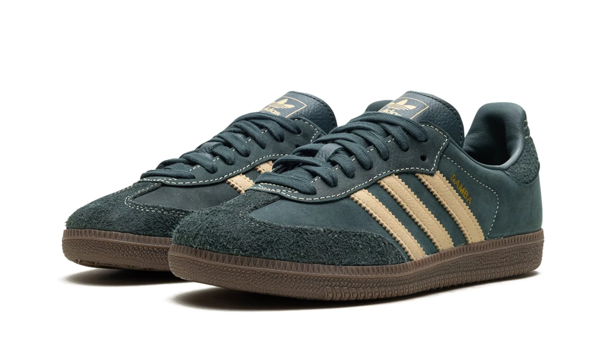 Adidas Samba OG Mineral Green Crystal Sand (Women's) - Image 2