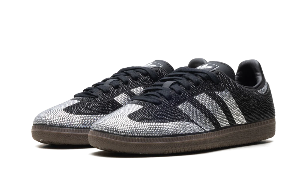 Adidas Samba OG Rhinestone Black Silver - Image 2