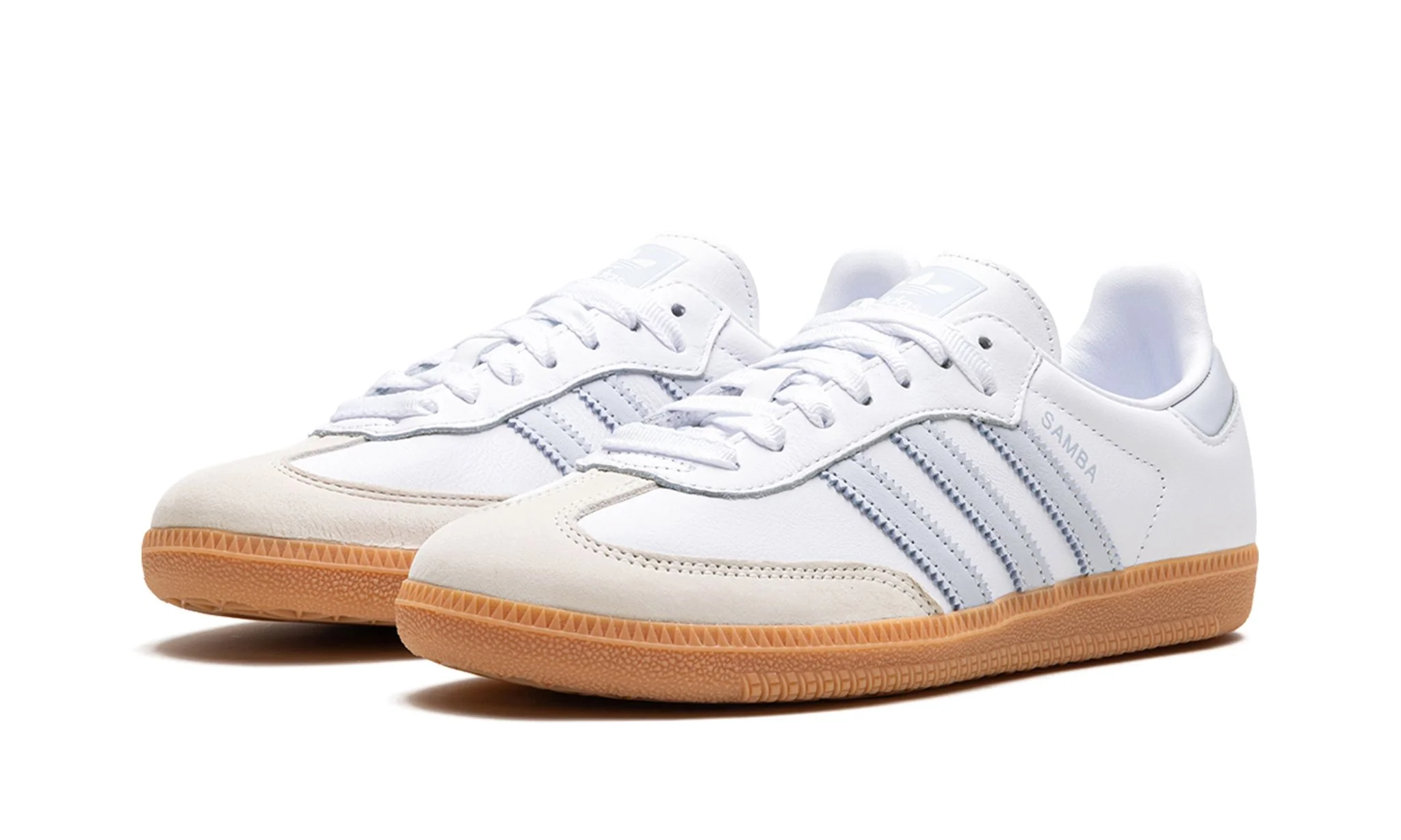 Adidas Samba OG White Halo Blue Gum - Image 2