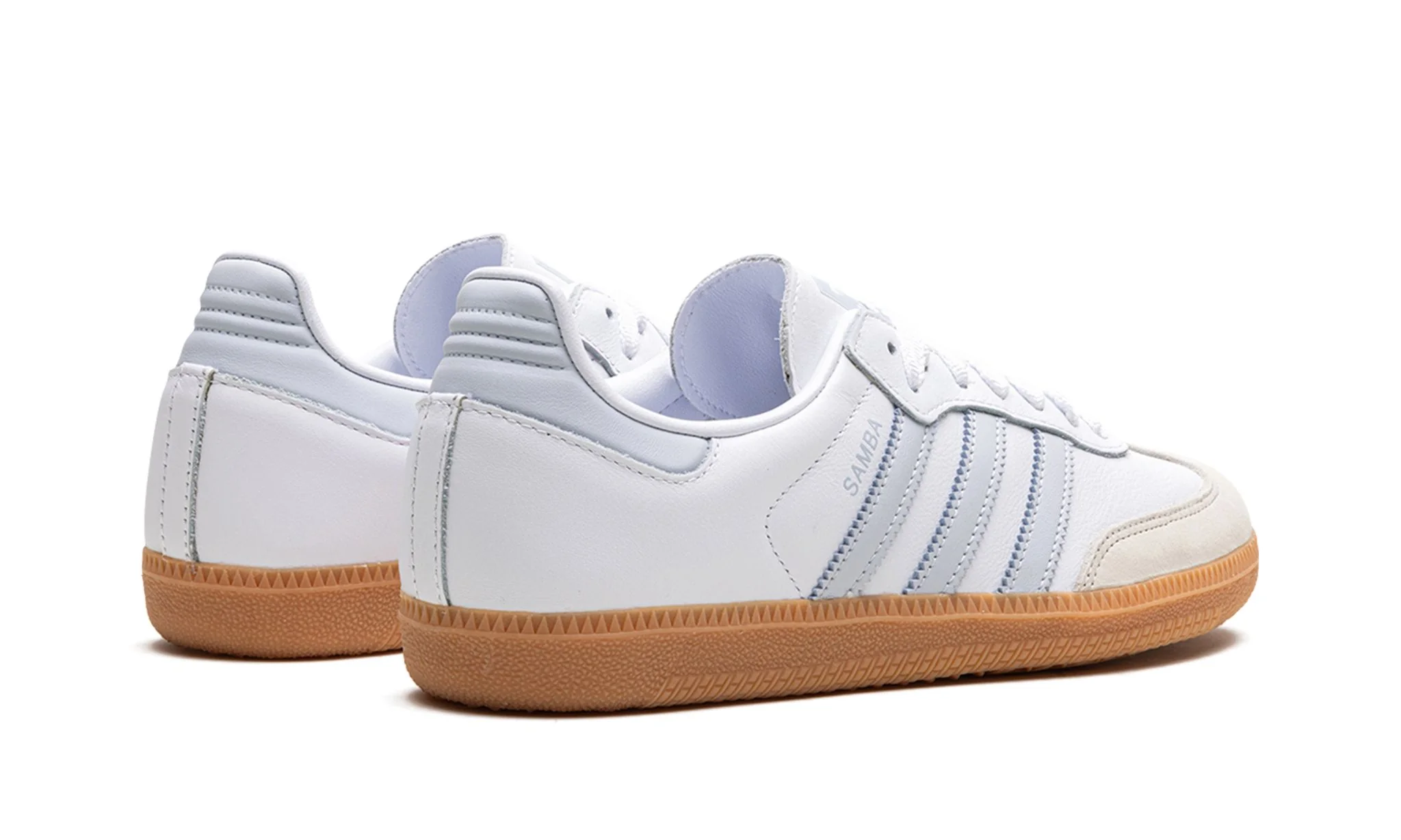 Adidas Samba OG White Halo Blue Gum - Image 3