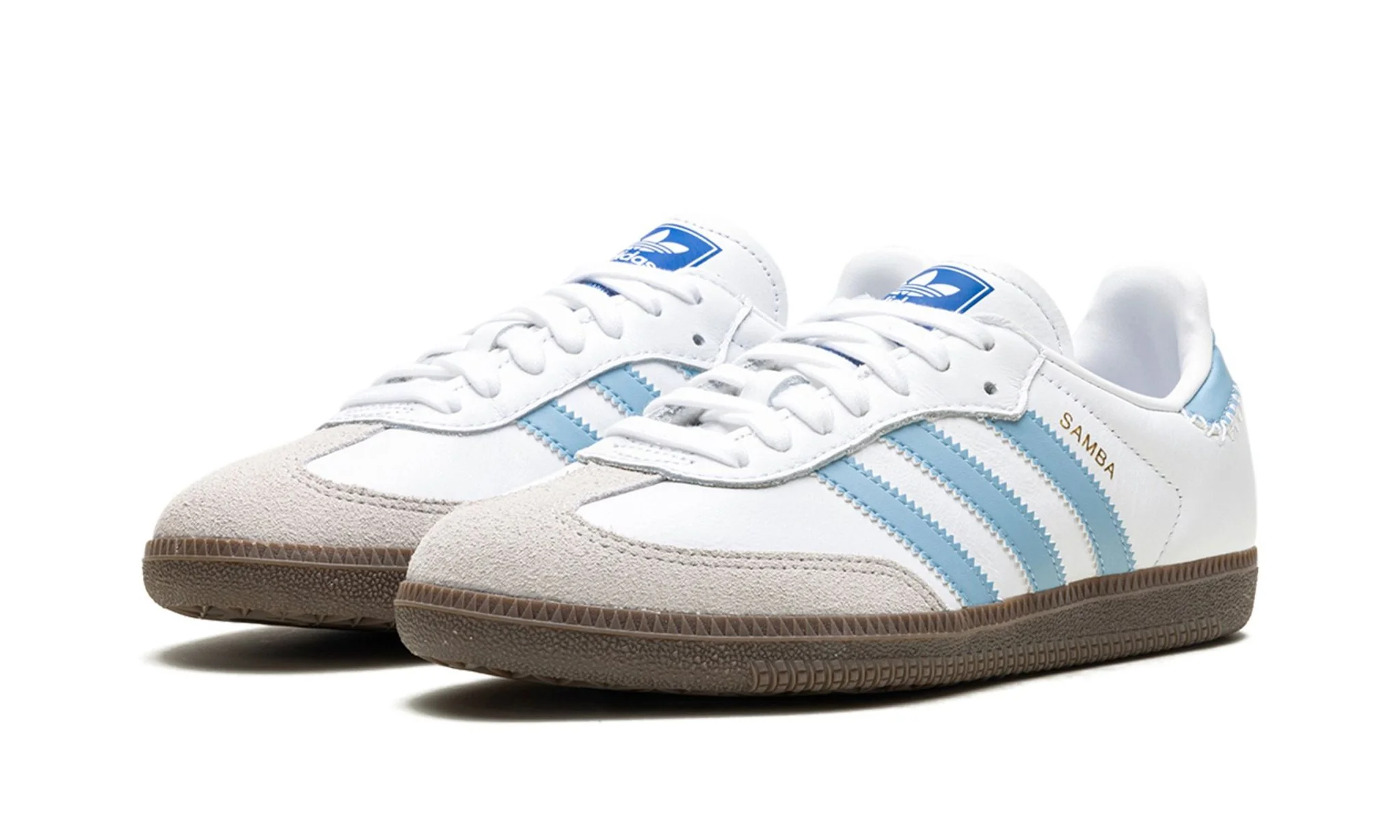 adidas Samba OG White Sky Blue - Image 2