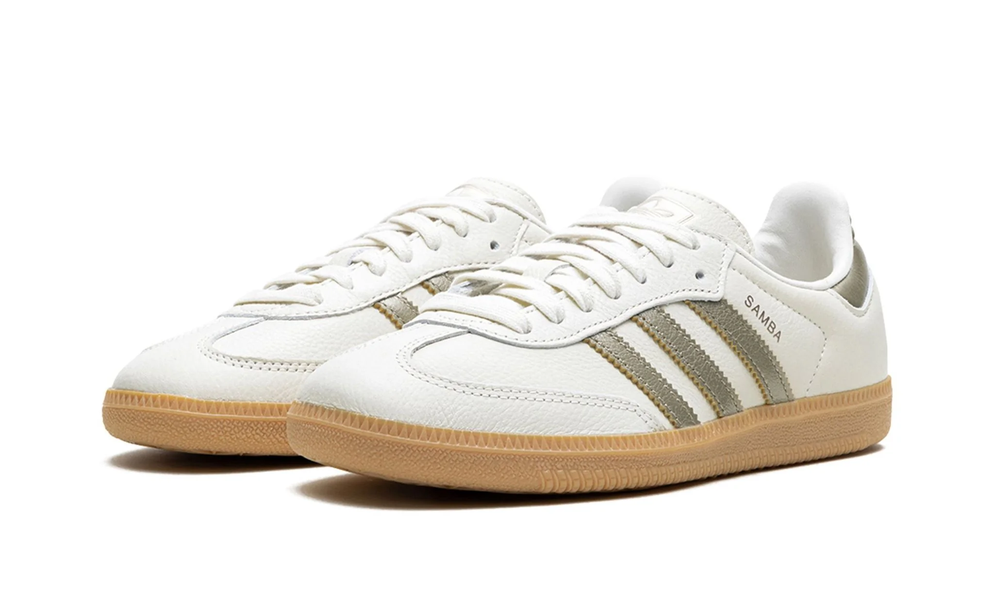 Adidas Samba OG Wonder Gold Metallic (Women's) - Image 2