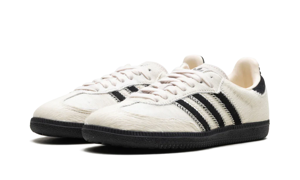Adidas Samba OG Wonder White Black Pony (Women's) - Image 2