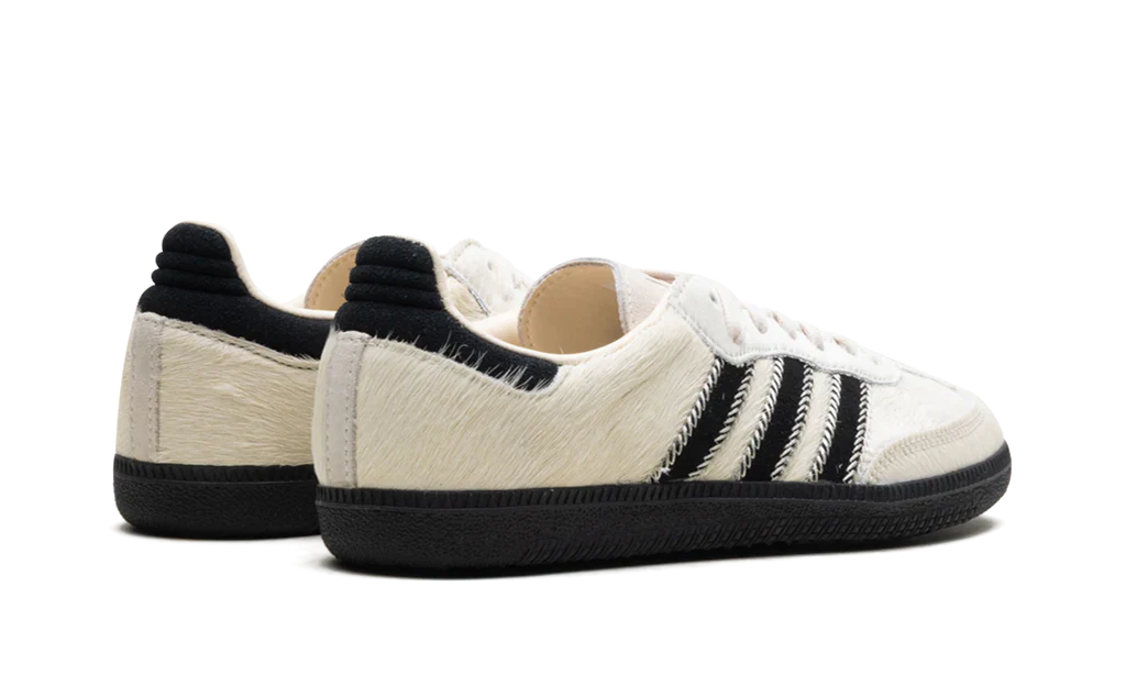 Adidas Samba OG Wonder White Black Pony (Women's) - Image 3
