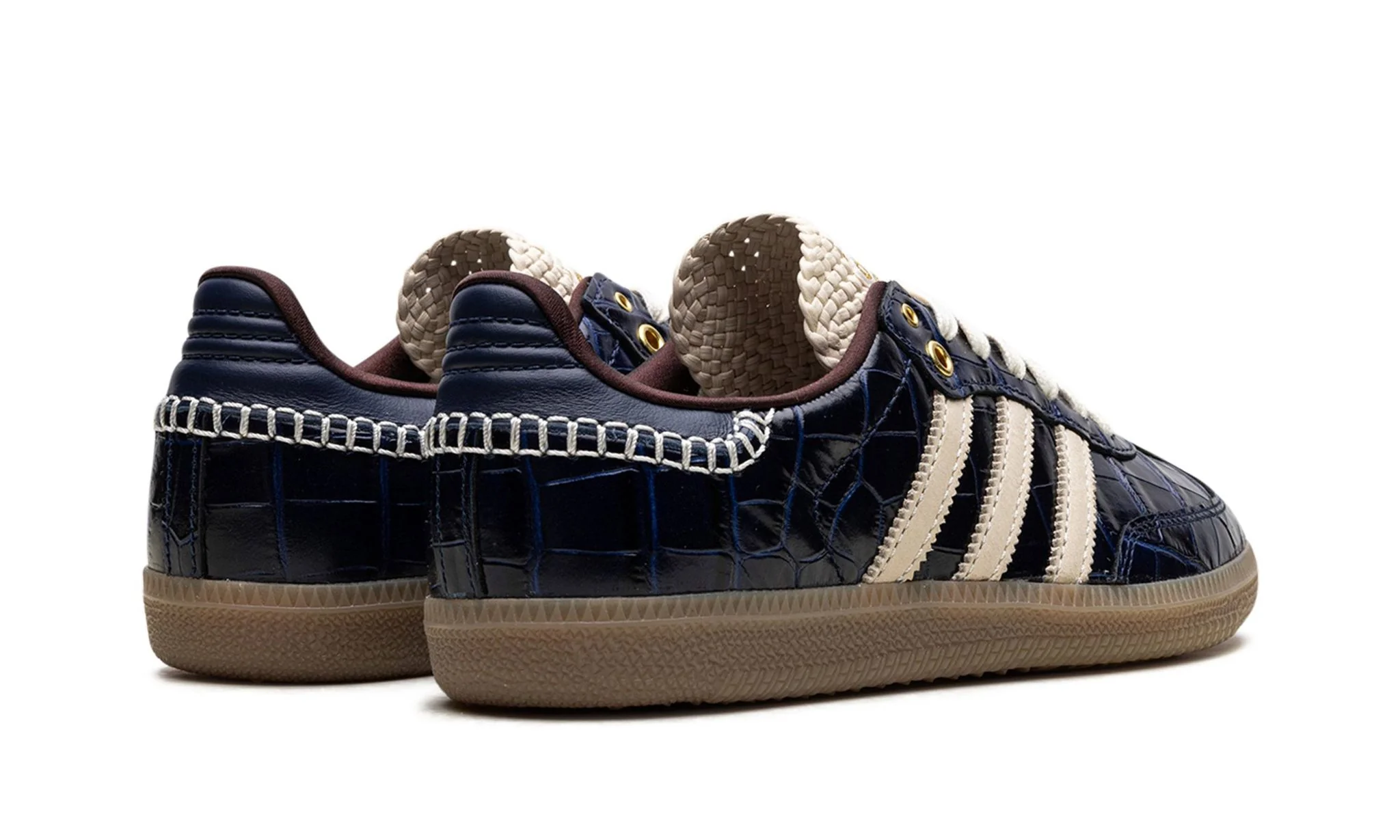 Adidas Samba Wales Bonner Navy Croc - Image 3