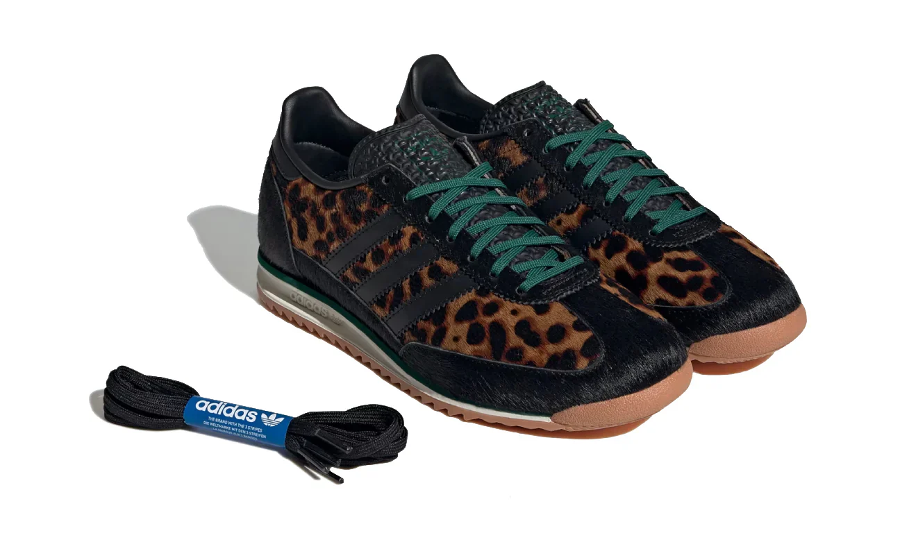 Adidas SL 72 OG Leopard Print Collegiate Green (Women's) - Image 3