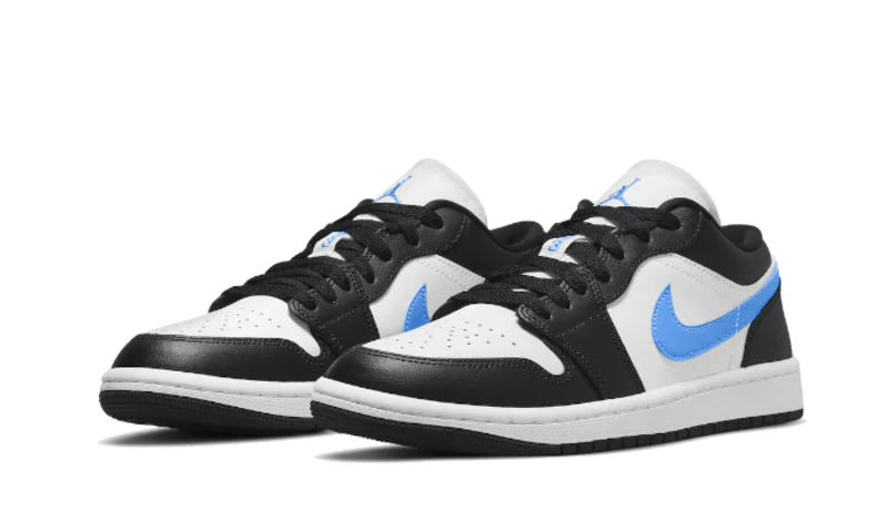 Air Jordan 1 Low Black University Blue - Image 3