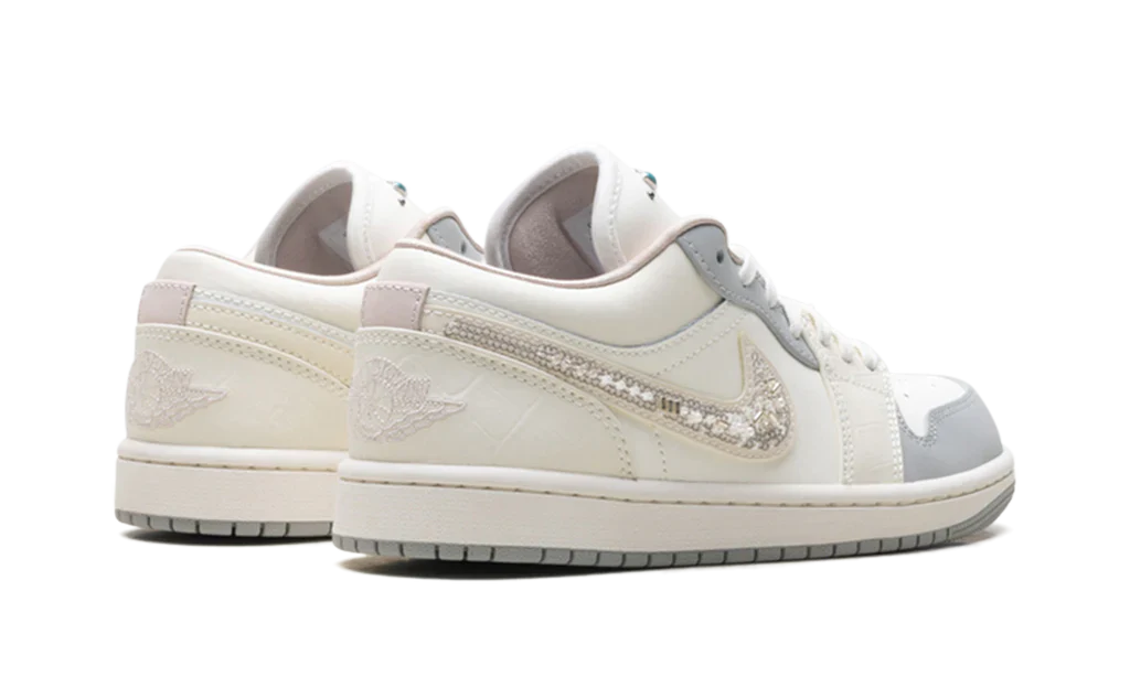 Air Jordan 1 Low Sail Soft Pearl (Women's) - Image 3