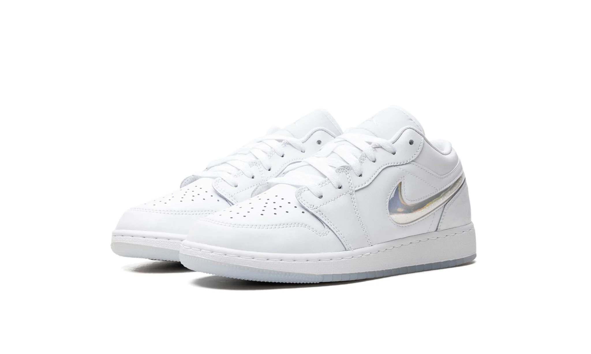 Air Jordan 1 Low SE Glitter Swoosh (GS) - Image 2
