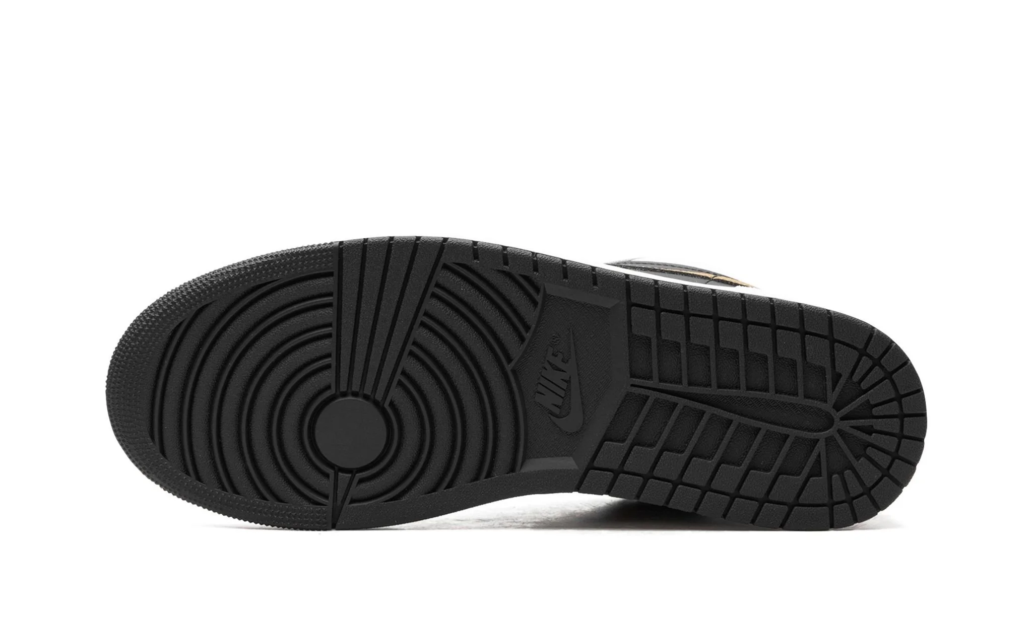 Air Jordan 1 Low White Black Metallic Gold Swoosh - Image 4