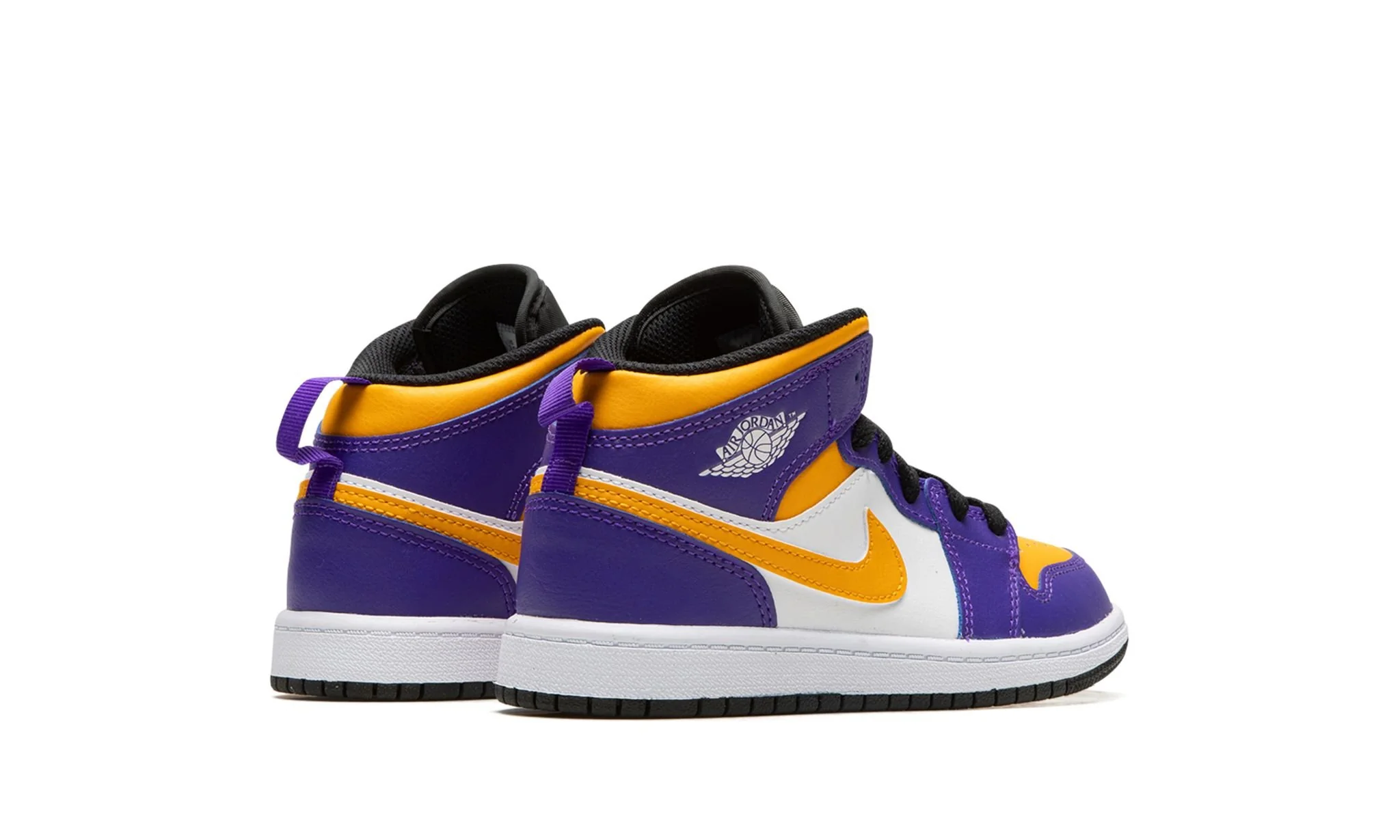 Air  Jordan 1 Mid Lakers (PS) - Image 3