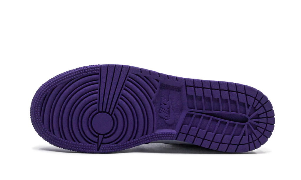 Air Jordan 1 Retro High Court Purple White (GS) - Image 4